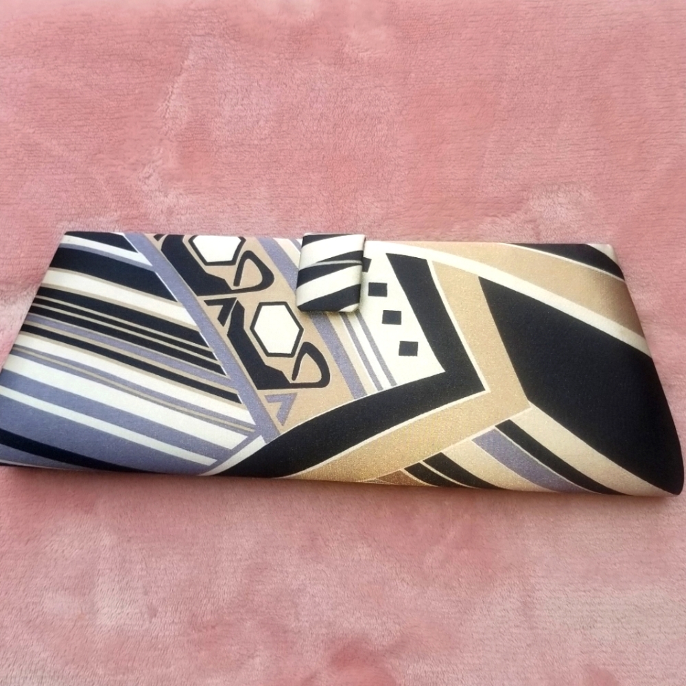 NWOT Satin Clutch
